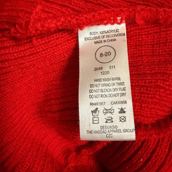 Nike Red Knit Beanie | Unisex Classic Swoosh Logo Winter Hat (One Size 8–20) - Picture 6 of 6